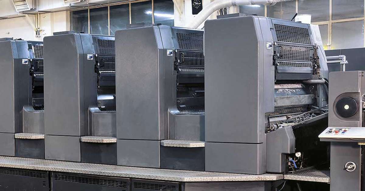 Aribas auf dem Bayerischen Druck und Medientag 2021 Druckmaschinen